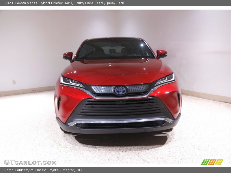 Ruby Flare Pearl / Java/Black 2021 Toyota Venza Hybrid Limited AWD