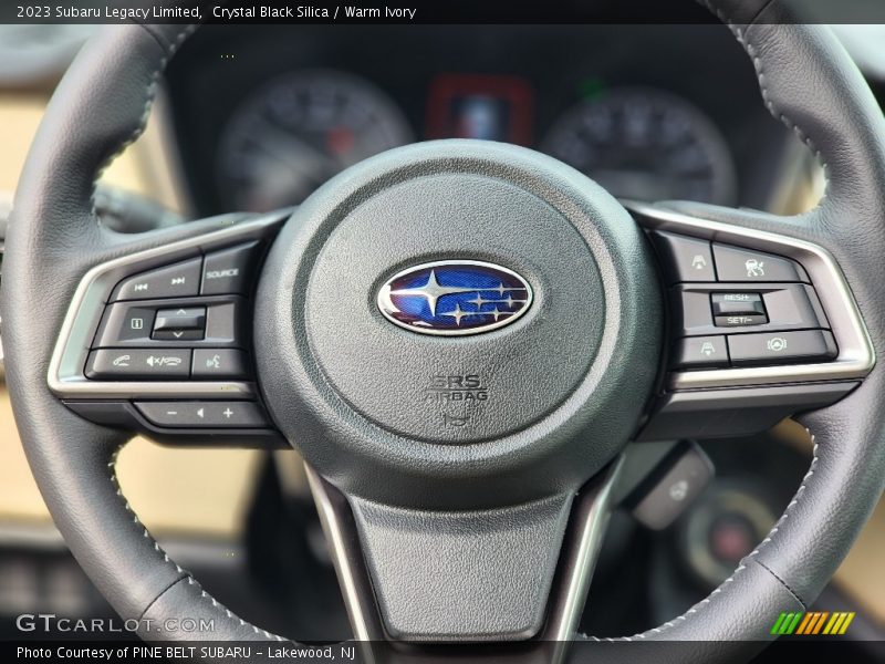 Crystal Black Silica / Warm Ivory 2023 Subaru Legacy Limited