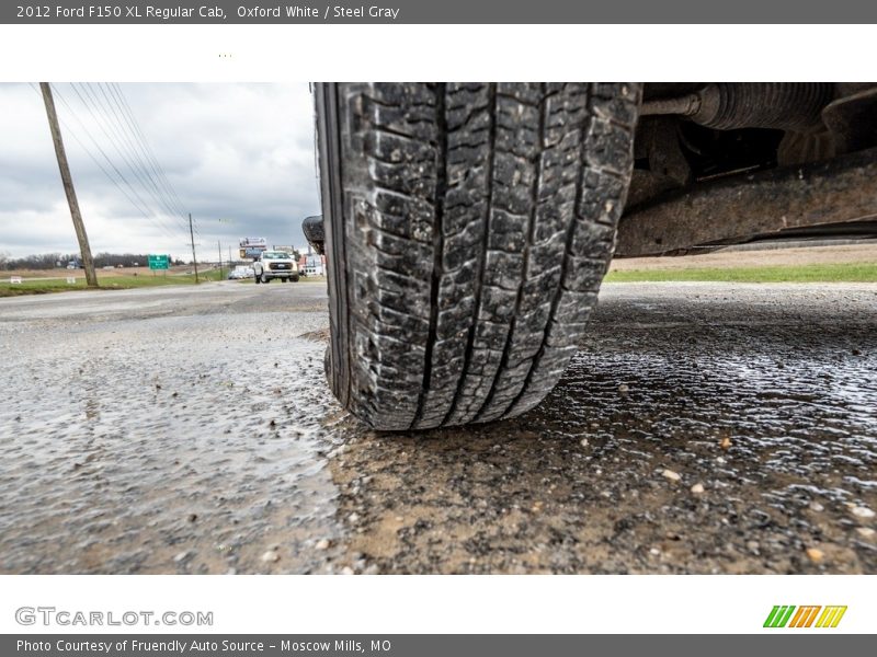 Oxford White / Steel Gray 2012 Ford F150 XL Regular Cab