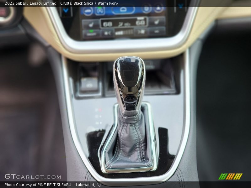 Crystal Black Silica / Warm Ivory 2023 Subaru Legacy Limited