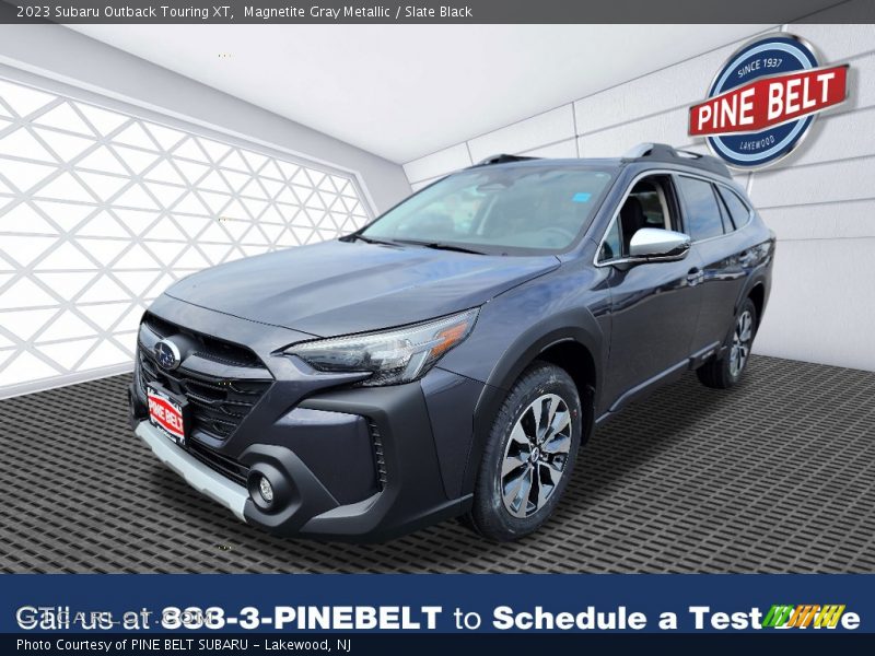 Magnetite Gray Metallic / Slate Black 2023 Subaru Outback Touring XT