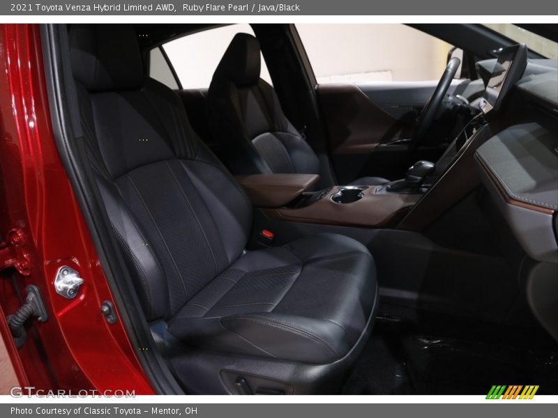 Front Seat of 2021 Venza Hybrid Limited AWD