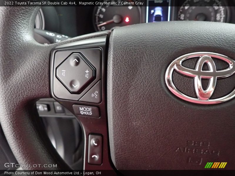 Magnetic Gray Metallic / Cement Gray 2022 Toyota Tacoma SR Double Cab 4x4