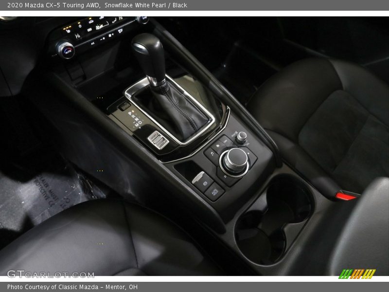 Snowflake White Pearl / Black 2020 Mazda CX-5 Touring AWD