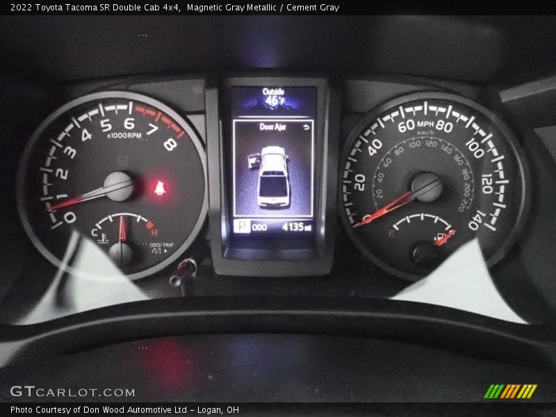 Magnetic Gray Metallic / Cement Gray 2022 Toyota Tacoma SR Double Cab 4x4