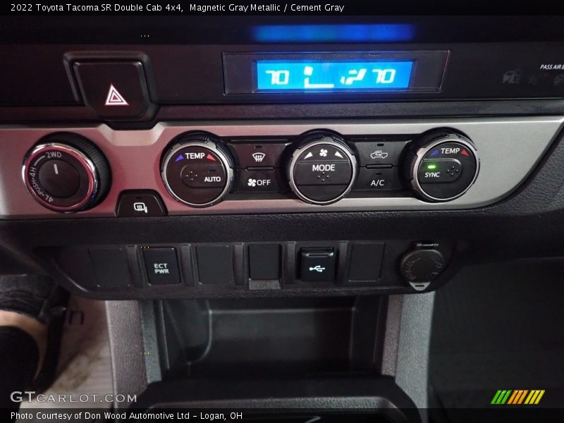 Magnetic Gray Metallic / Cement Gray 2022 Toyota Tacoma SR Double Cab 4x4