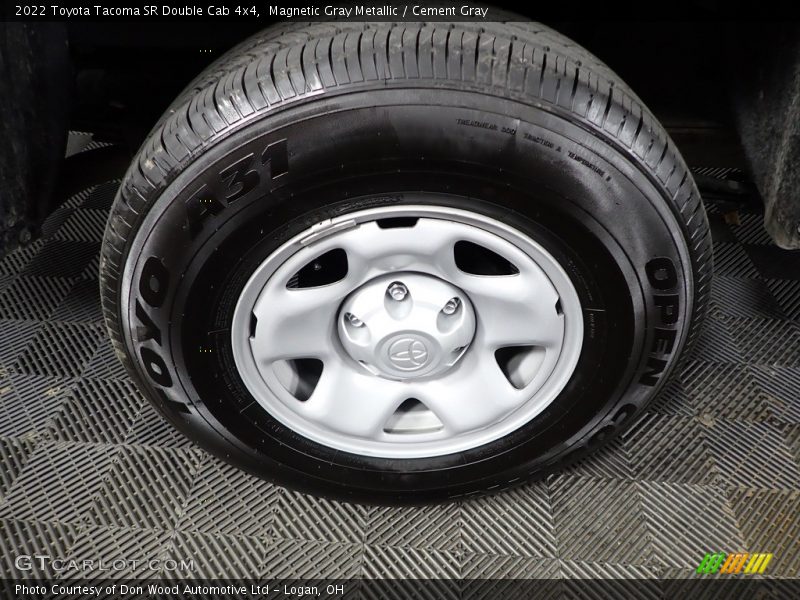 Magnetic Gray Metallic / Cement Gray 2022 Toyota Tacoma SR Double Cab 4x4