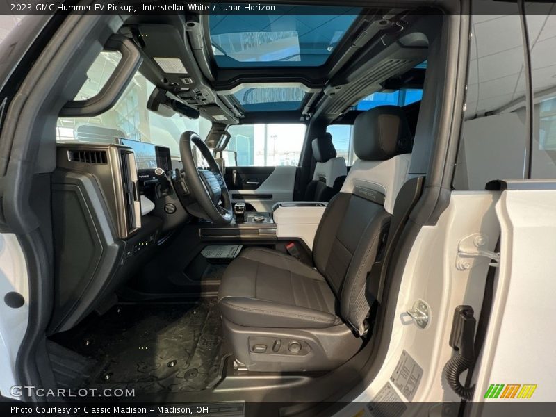 Front Seat of 2023 Hummer EV Pickup