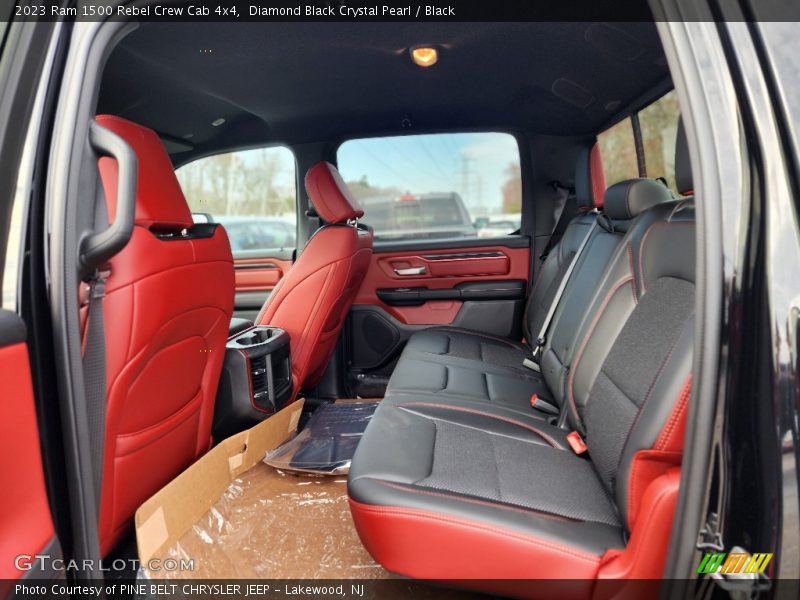 Diamond Black Crystal Pearl / Black 2023 Ram 1500 Rebel Crew Cab 4x4
