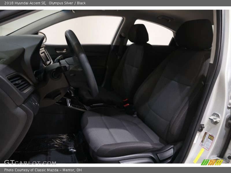 Olympus Silver / Black 2018 Hyundai Accent SE