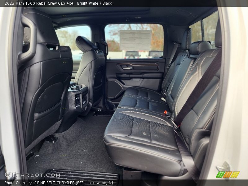 Rear Seat of 2023 1500 Rebel Crew Cab 4x4