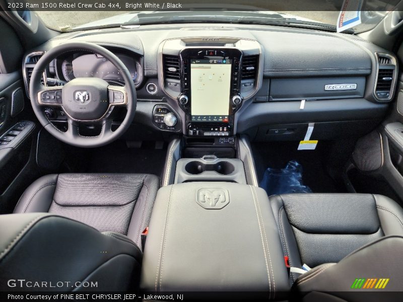 Dashboard of 2023 1500 Rebel Crew Cab 4x4