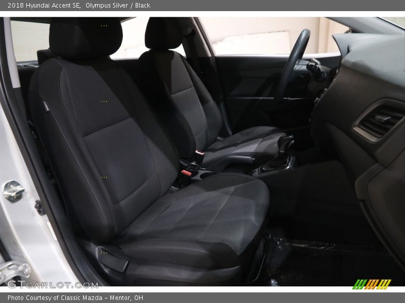 Olympus Silver / Black 2018 Hyundai Accent SE