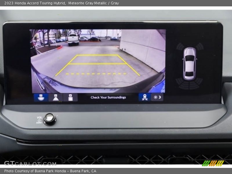 Meteorite Gray Metallic / Gray 2023 Honda Accord Touring Hybrid