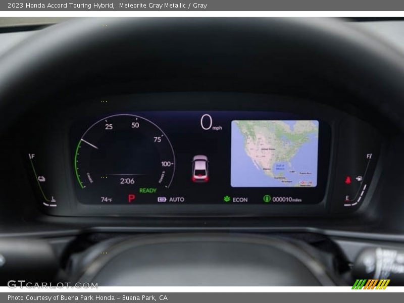 Meteorite Gray Metallic / Gray 2023 Honda Accord Touring Hybrid