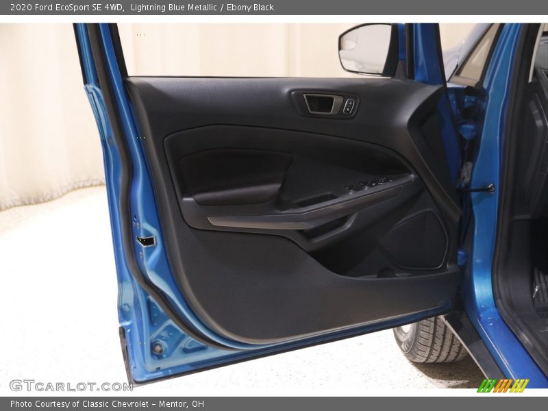 Lightning Blue Metallic / Ebony Black 2020 Ford EcoSport SE 4WD