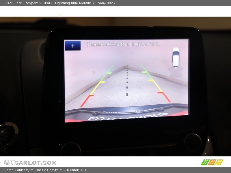 Lightning Blue Metallic / Ebony Black 2020 Ford EcoSport SE 4WD