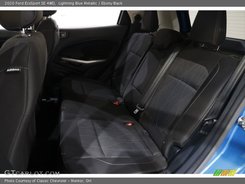 Lightning Blue Metallic / Ebony Black 2020 Ford EcoSport SE 4WD