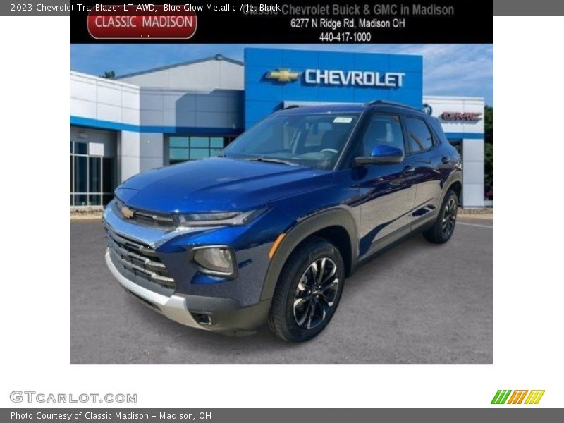 Blue Glow Metallic / Jet Black 2023 Chevrolet TrailBlazer LT AWD
