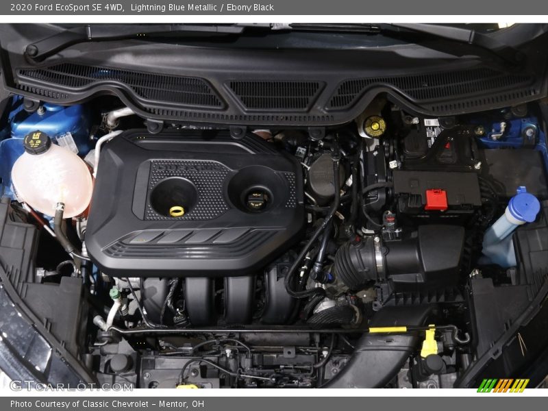 Lightning Blue Metallic / Ebony Black 2020 Ford EcoSport SE 4WD
