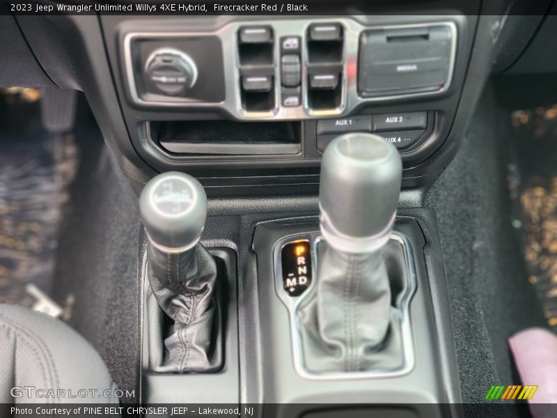 Firecracker Red / Black 2023 Jeep Wrangler Unlimited Willys 4XE Hybrid