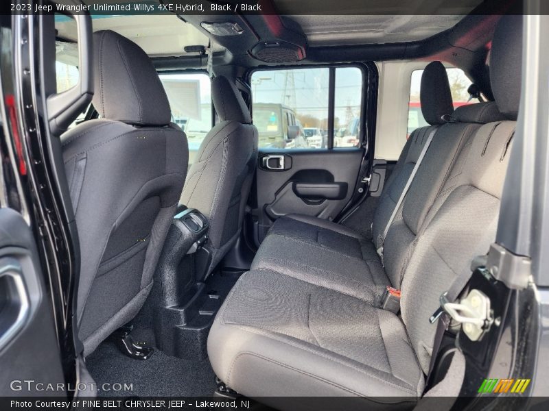 Black / Black 2023 Jeep Wrangler Unlimited Willys 4XE Hybrid