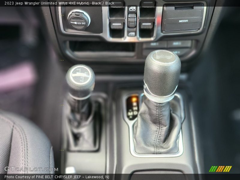 Black / Black 2023 Jeep Wrangler Unlimited Willys 4XE Hybrid
