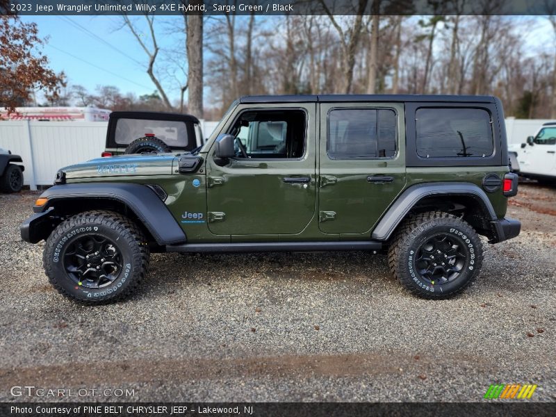  2023 Wrangler Unlimited Willys 4XE Hybrid Sarge Green
