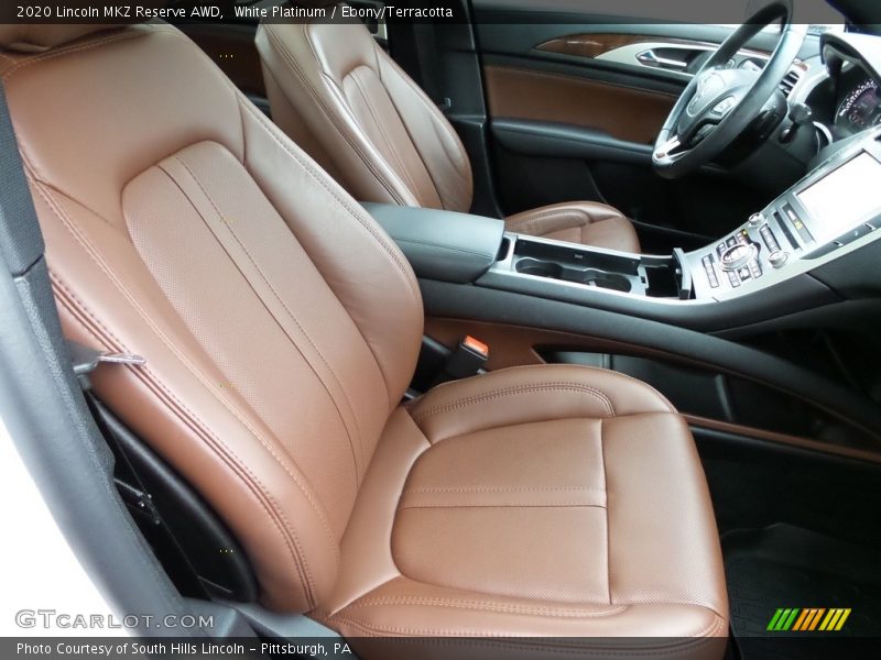 Front Seat of 2020 MKZ Reserve AWD