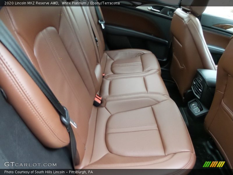 Rear Seat of 2020 MKZ Reserve AWD