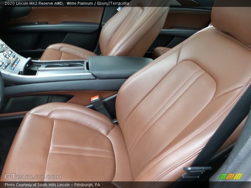 Front Seat of 2020 MKZ Reserve AWD