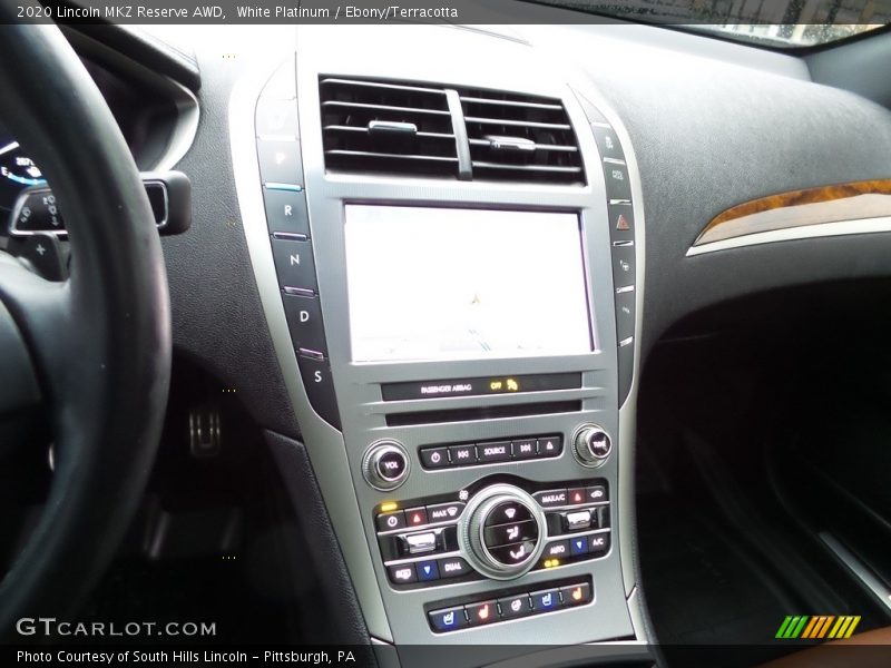 Controls of 2020 MKZ Reserve AWD