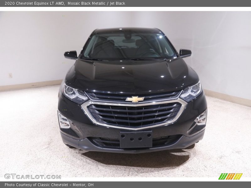 Mosaic Black Metallic / Jet Black 2020 Chevrolet Equinox LT AWD