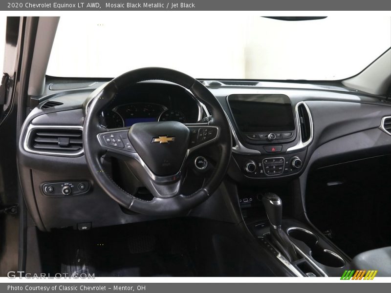 Mosaic Black Metallic / Jet Black 2020 Chevrolet Equinox LT AWD