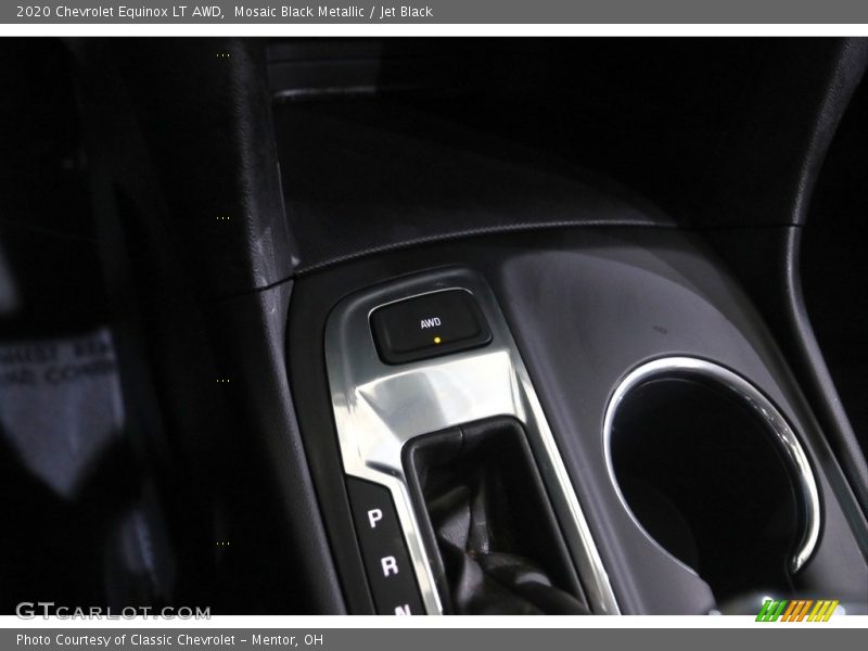 Mosaic Black Metallic / Jet Black 2020 Chevrolet Equinox LT AWD