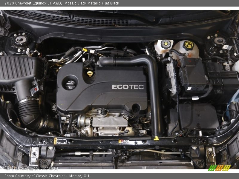 Mosaic Black Metallic / Jet Black 2020 Chevrolet Equinox LT AWD