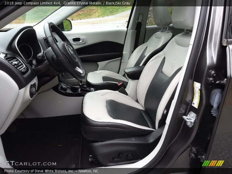 Granite Crystal Metallic / Black/Ski Gray 2018 Jeep Compass Limited 4x4