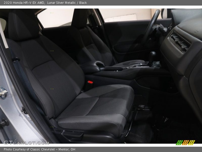 Lunar Silver Metallic / Black 2020 Honda HR-V EX AWD