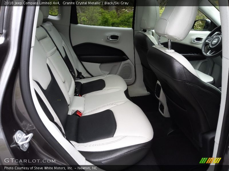 Granite Crystal Metallic / Black/Ski Gray 2018 Jeep Compass Limited 4x4