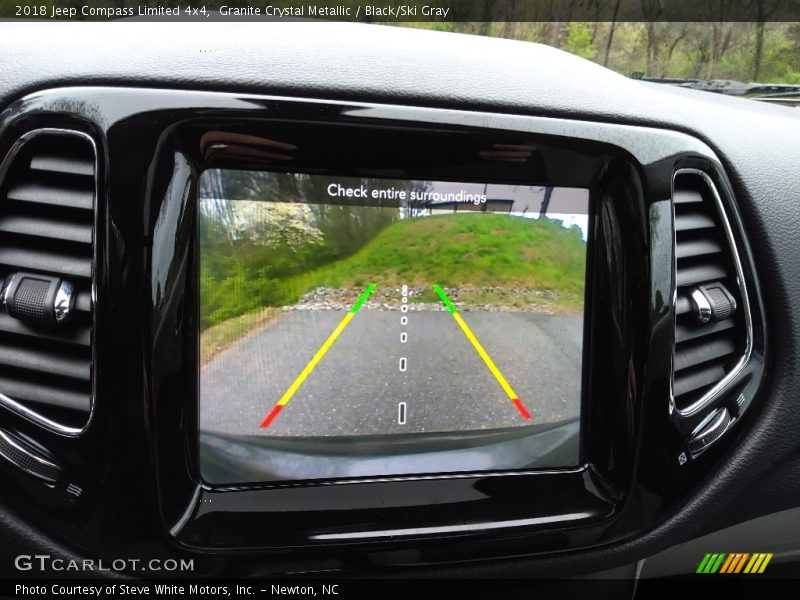 Granite Crystal Metallic / Black/Ski Gray 2018 Jeep Compass Limited 4x4