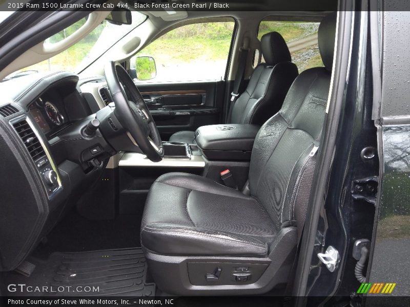  2015 1500 Laramie Crew Cab 4x4 Black Interior