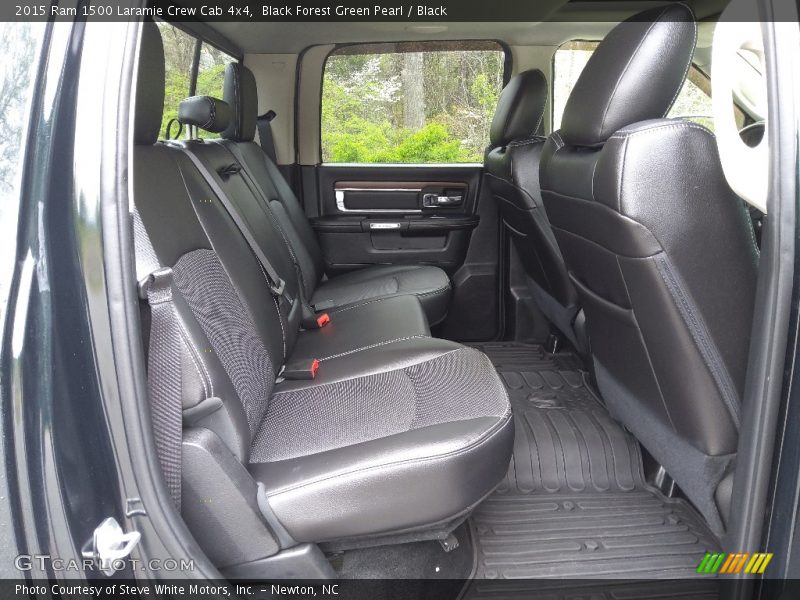 Rear Seat of 2015 1500 Laramie Crew Cab 4x4