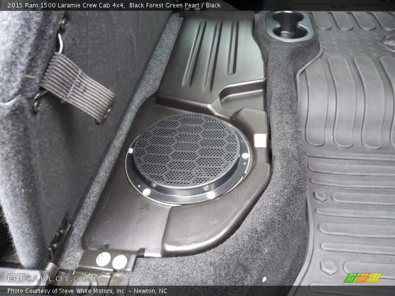 Rear Seat of 2015 1500 Laramie Crew Cab 4x4