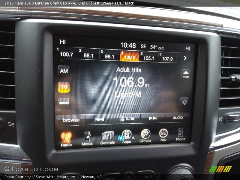 Audio System of 2015 1500 Laramie Crew Cab 4x4