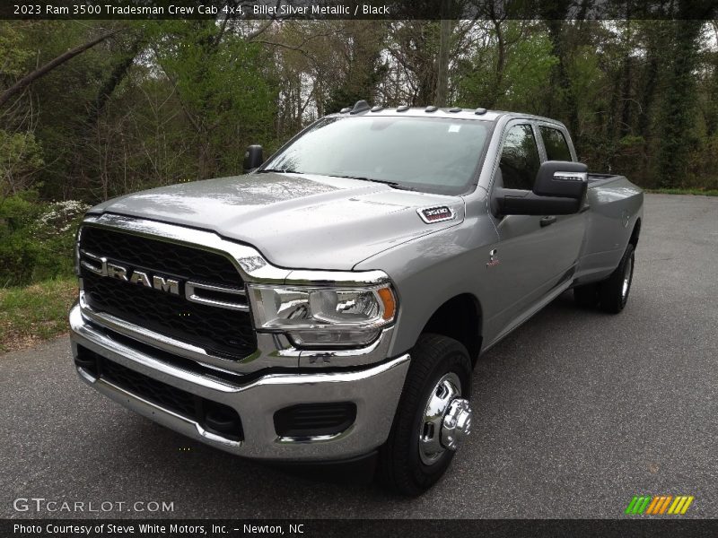 Billet Silver Metallic / Black 2023 Ram 3500 Tradesman Crew Cab 4x4