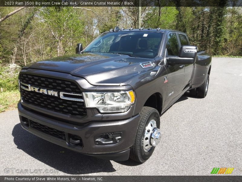 Granite Crystal Metallic / Black 2023 Ram 3500 Big Horn Crew Cab 4x4