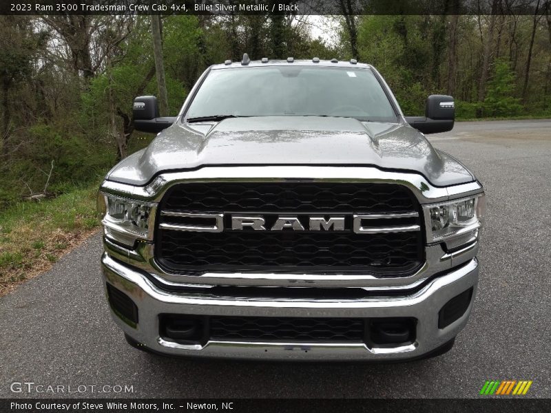 Billet Silver Metallic / Black 2023 Ram 3500 Tradesman Crew Cab 4x4
