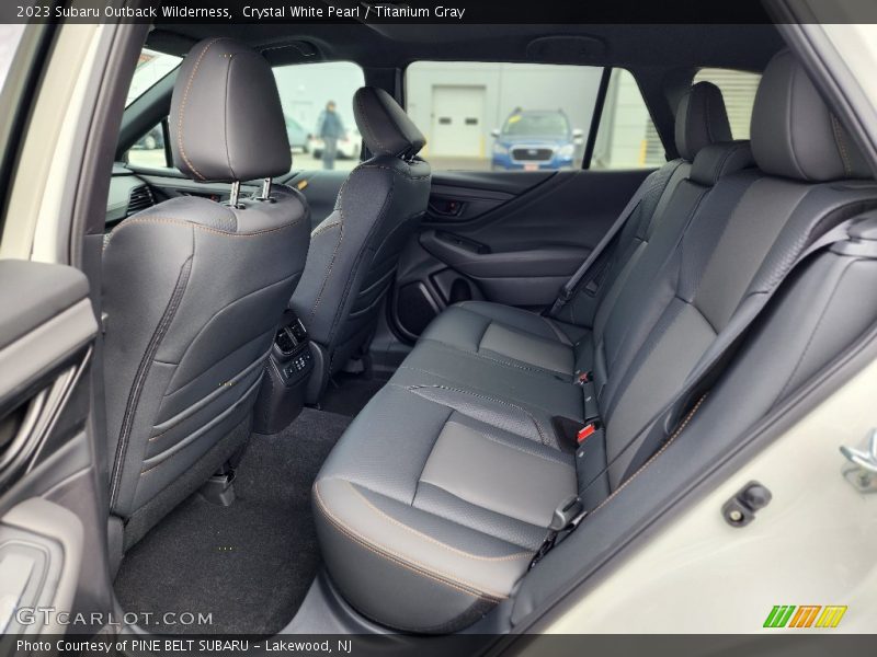 Rear Seat of 2023 Outback Wilderness