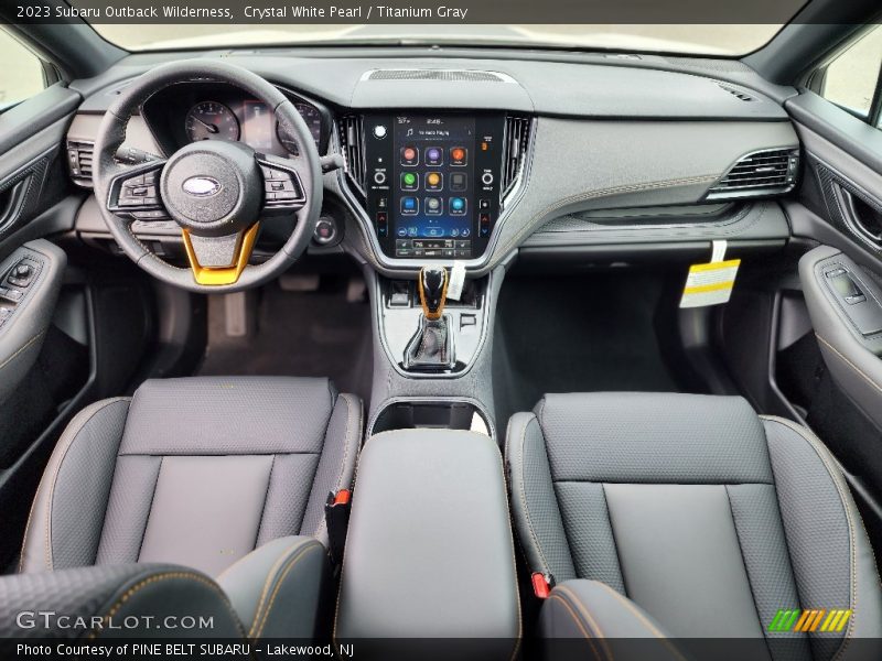  2023 Outback Wilderness Titanium Gray Interior