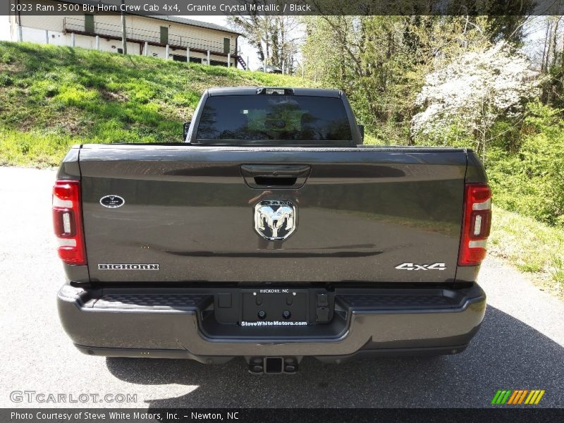 Granite Crystal Metallic / Black 2023 Ram 3500 Big Horn Crew Cab 4x4